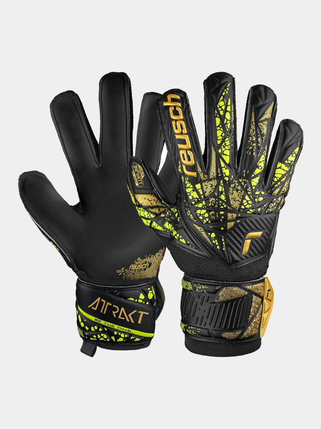 Gants de gardien football attrakt infinity noir enfant - Reusch