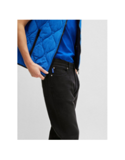 Jean droit jonah délavé noir homme - Hugo