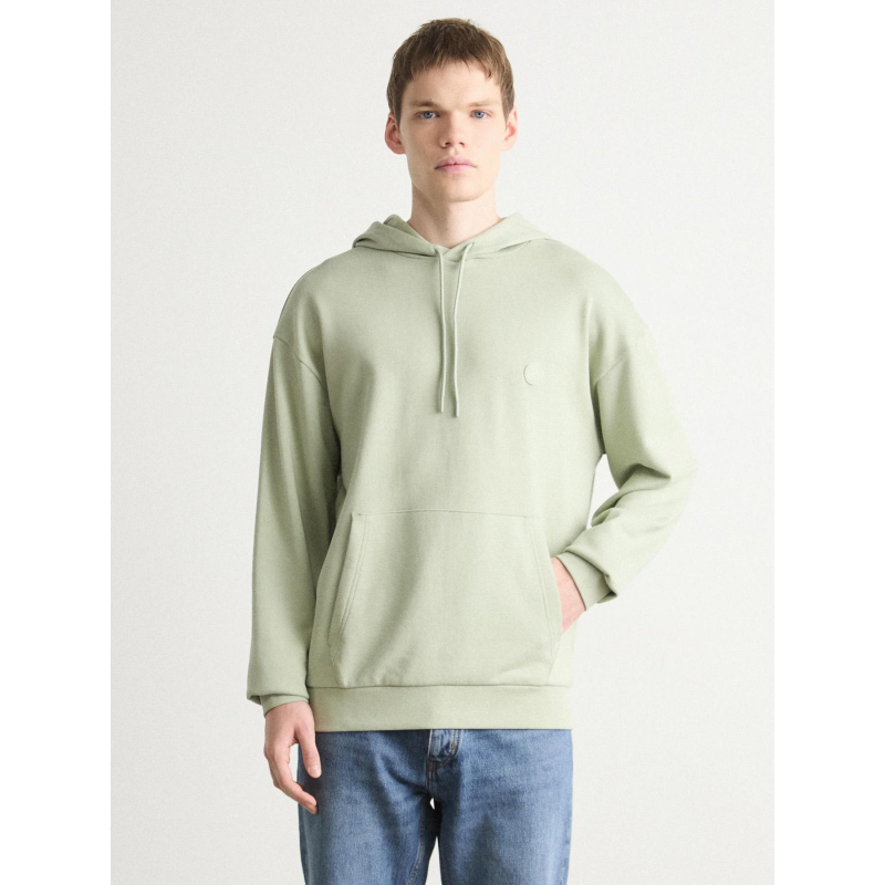 Sweat à capuche nottyo vert homme - Hugo