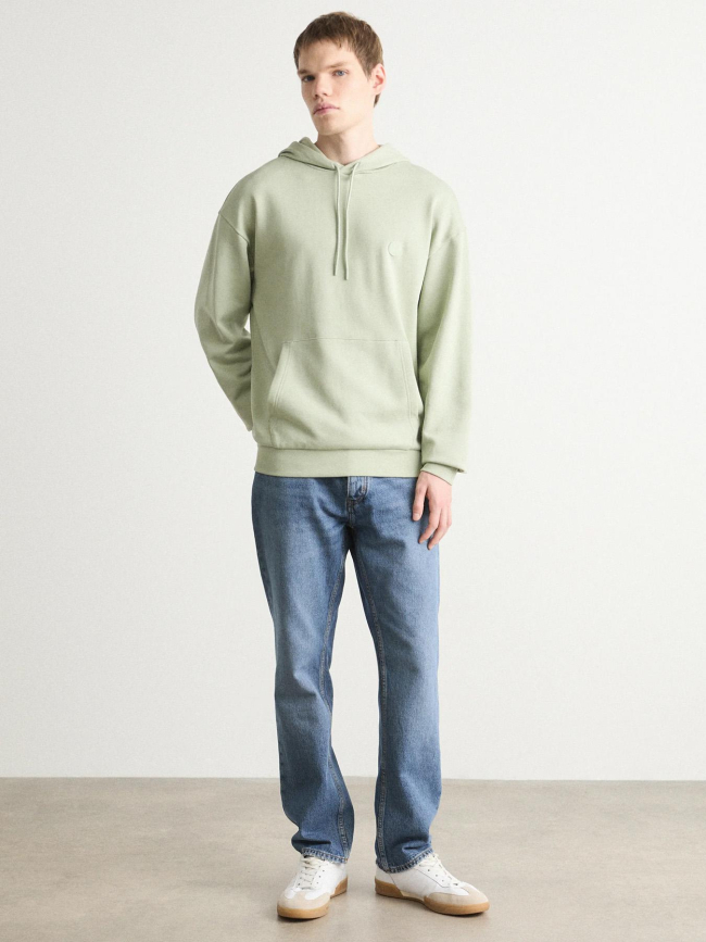 Sweat à capuche nottyo vert homme - Hugo