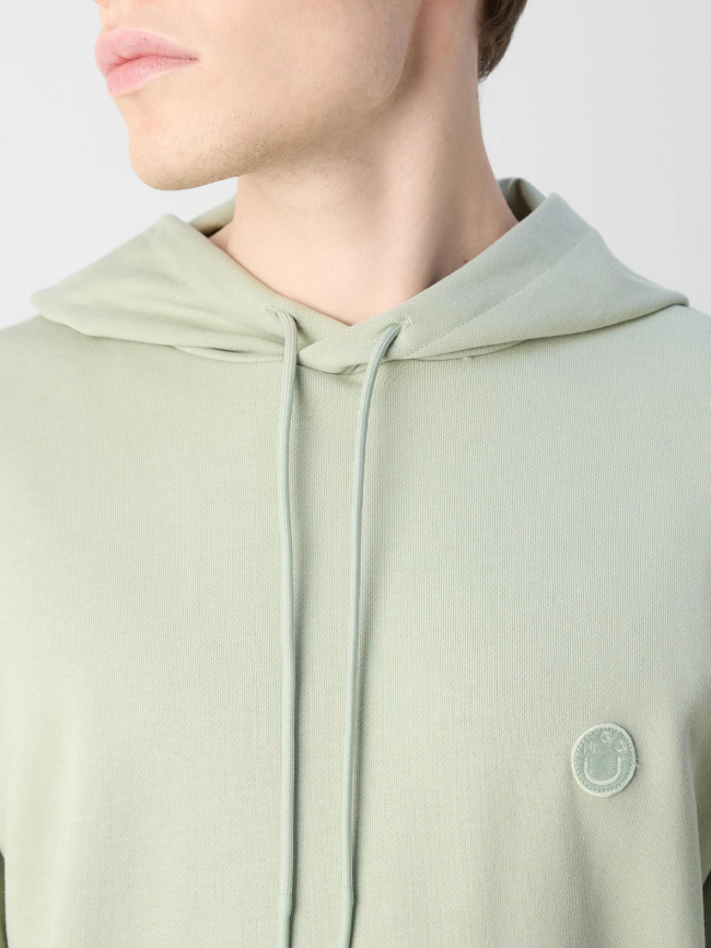 Sweat à capuche nottyo vert homme - Hugo