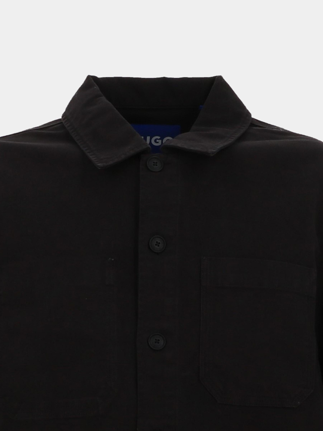 Surchemise en denim esantos noir homme - Hugo