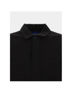 Surchemise en denim esantos noir homme - Hugo