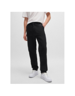 Pantalon droit gioro noir homme - Hugo