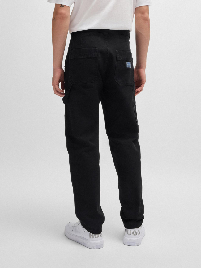 Pantalon droit gioro noir homme - Hugo