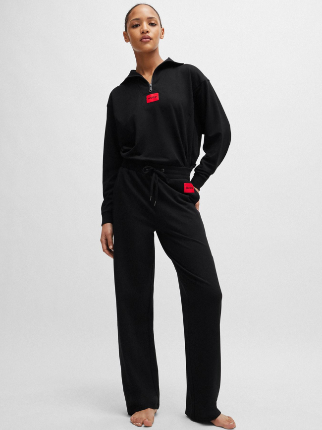 Pantalon de Jogging large talua noir femme - Hugo
