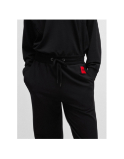 Pantalon de Jogging large talua noir femme - Hugo