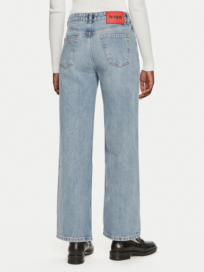 Jean large modern 937 bleu femme - Hugo