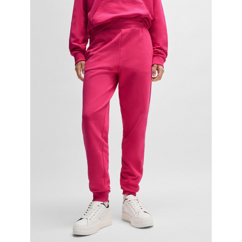 Pantalon de Jogging uni nelfinia rose fuchsia femme - Hugo