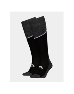 Pack 2 paires chaussettes de ski noir - Head