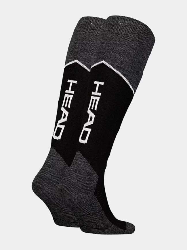 Pack 2 paires chaussettes de ski noir - Head