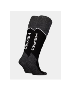 Pack 2 paires chaussettes de ski noir - Head