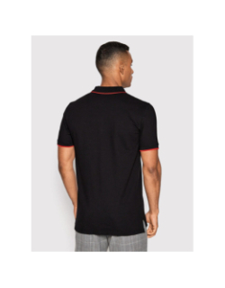 Polo slim uni dinoso noir homme - Hugo