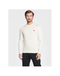 Pull fin san cassius beige homme - Hugo
