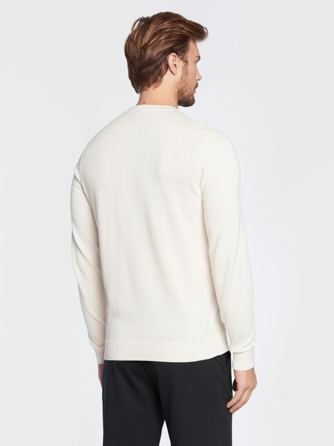 Pull fin san cassius beige homme - Hugo