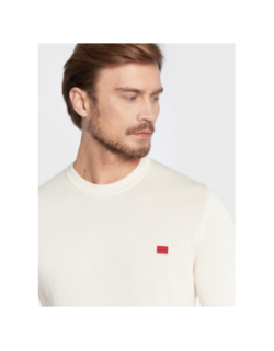 Pull fin san cassius beige homme - Hugo