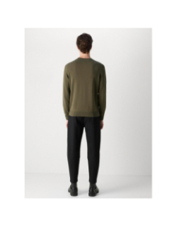 Pull fin san cassius kaki homme - Hugo