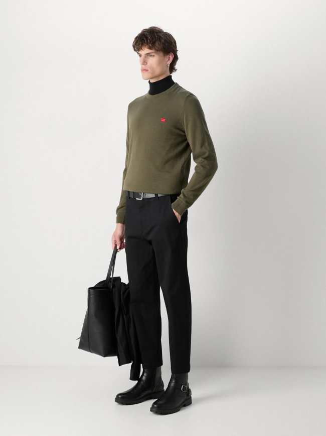 Pull fin san cassius kaki homme - Hugo