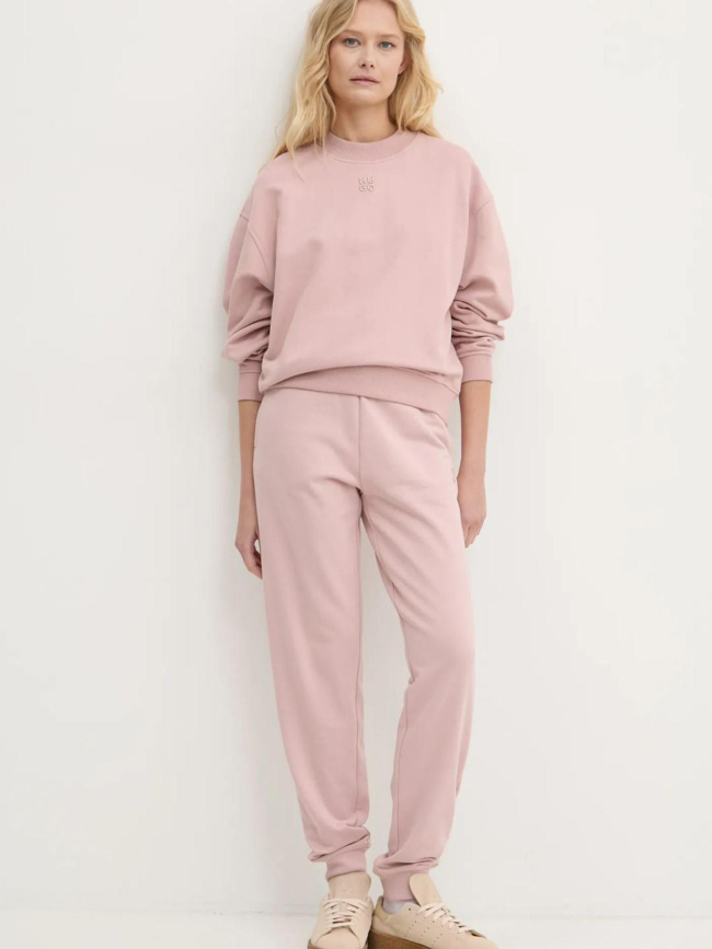 Jogging uni nelfinia rose femme - Hugo