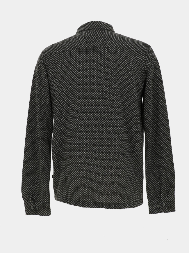 Chemise à motifs lane kaki homme - Benson & Cherry