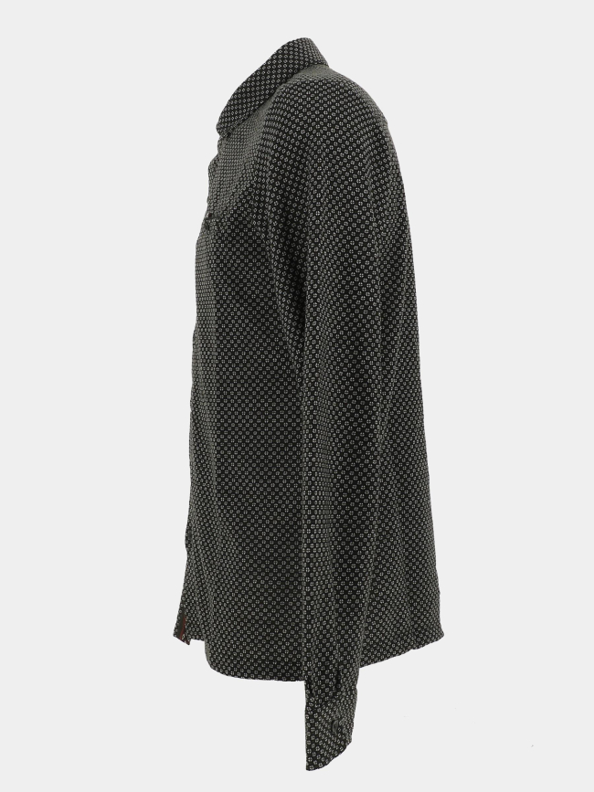 Chemise à motifs lane kaki homme - Benson & Cherry