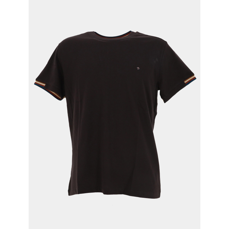 T-shirt à manches courtes classic marron homme - Benson & Cherry