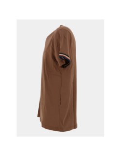 T-shirt tardivel marron homme - Benson & Cherry