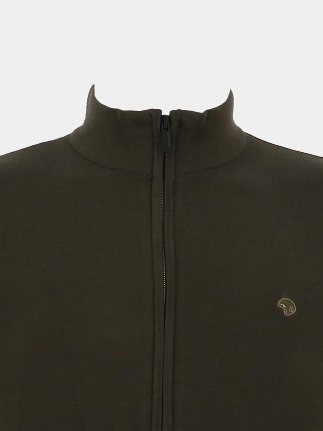 Gilet zippé fobozi vert homme - Benson & Cherry