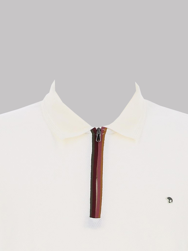Polo gatsby signature écru homme - Benson & Cherry