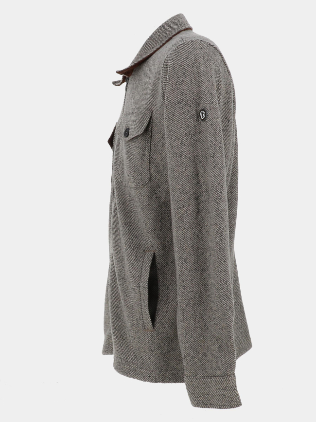 Veste zippé signature seabreeze beige homme - Benson & Cherry