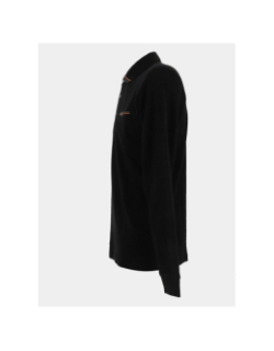 Polo à manche longue gael noir homme - Benson & Cherry