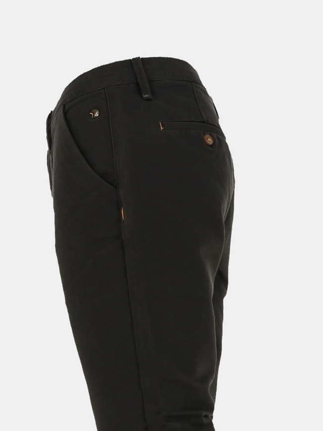 Pantalon chino stretch josh gris homme - Benson & Cherry