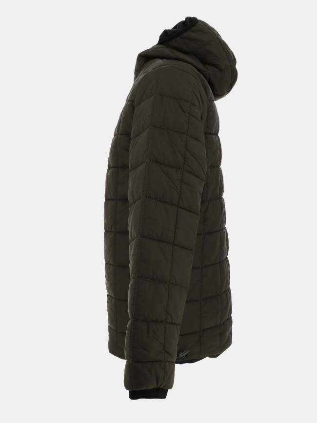 Blouson réversible roftail kaki noir homme - Benson & Cherry