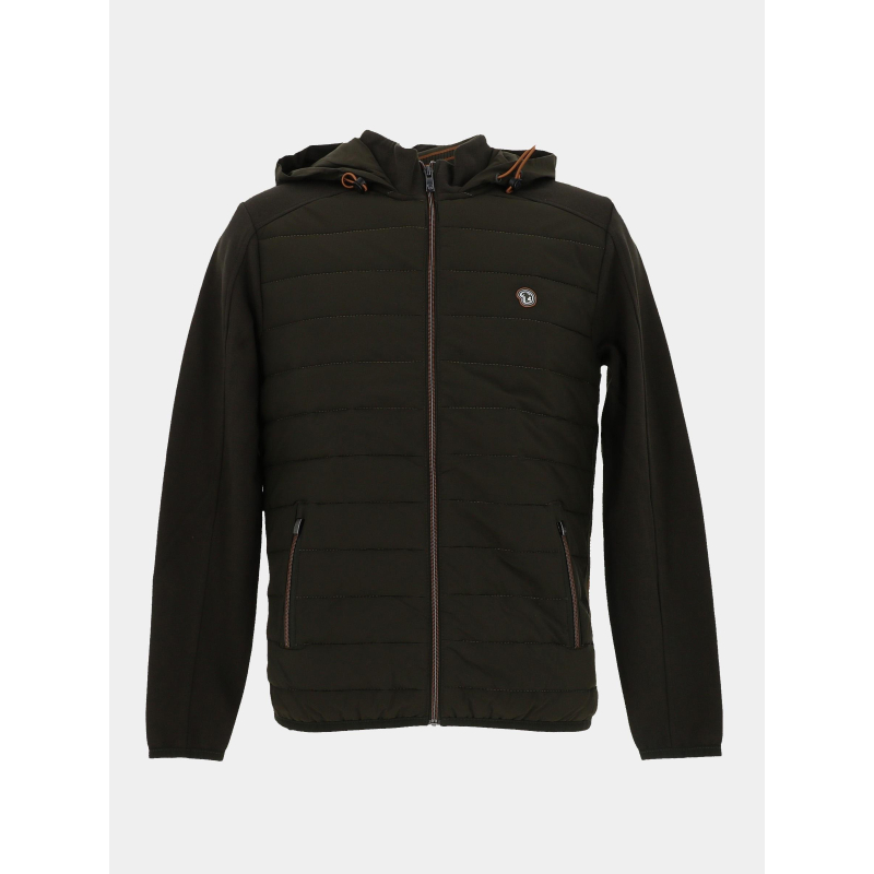 Veste à capuche sagesse kaki homme - Benson & Cherry