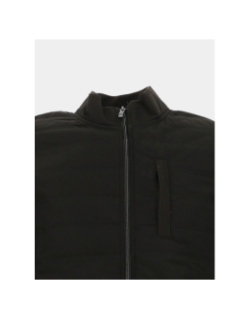 Veste bi matière matelassée scander kaki homme - Benson & Cherry