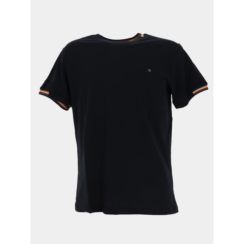 T-shirt tardivel bleu marine homme - Benson & Cherry