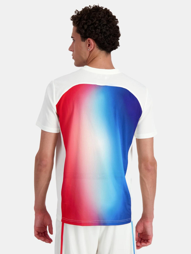 Maillot performance jo 2024 tricolore bleu homme - Le Coq Sportif