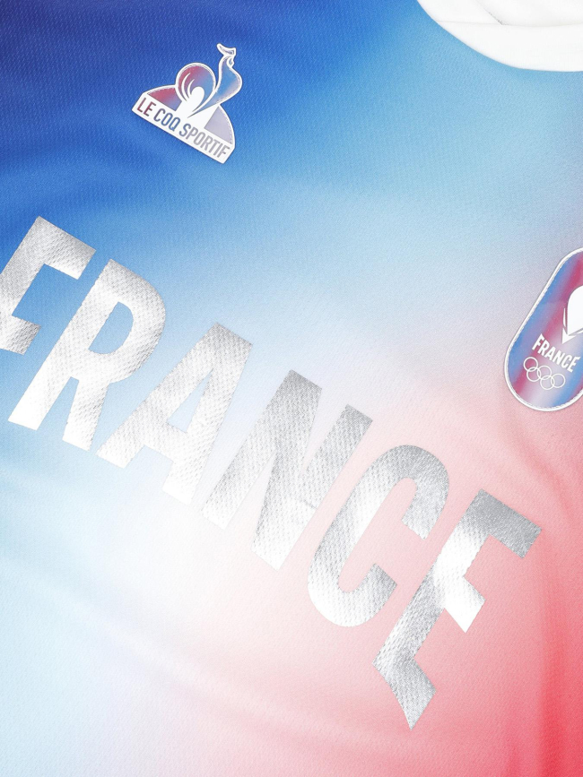 Maillot performance jo 2024 tricolore bleu homme - Le Coq Sportif