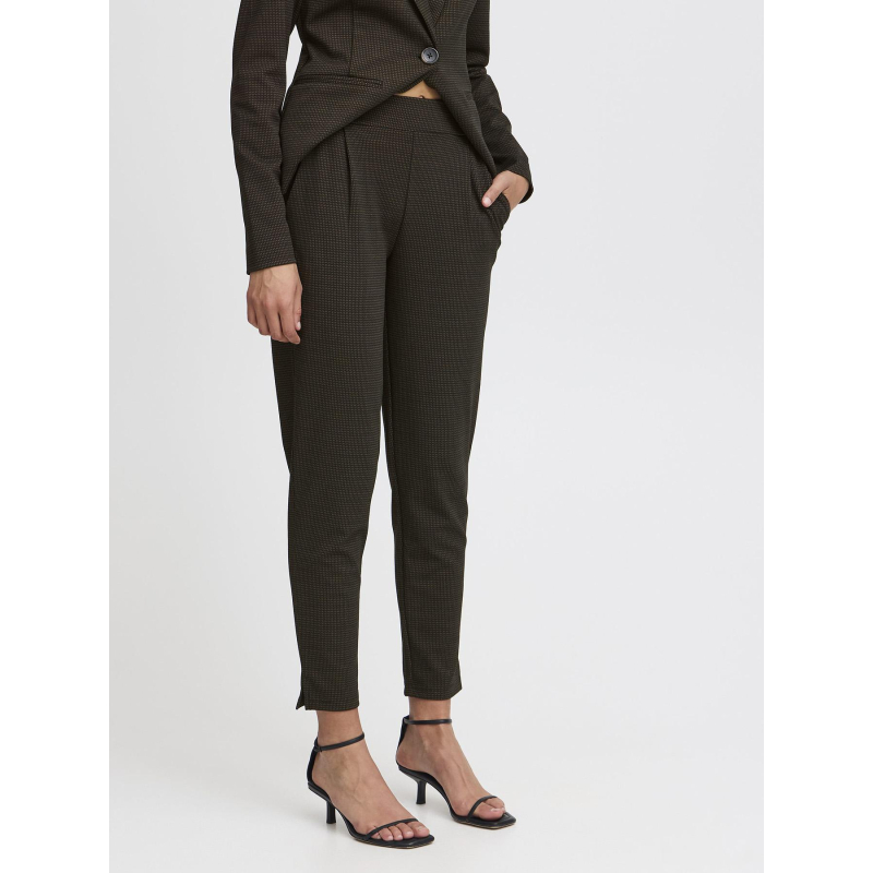 Pantalon ihmanse marron femme - Ichi