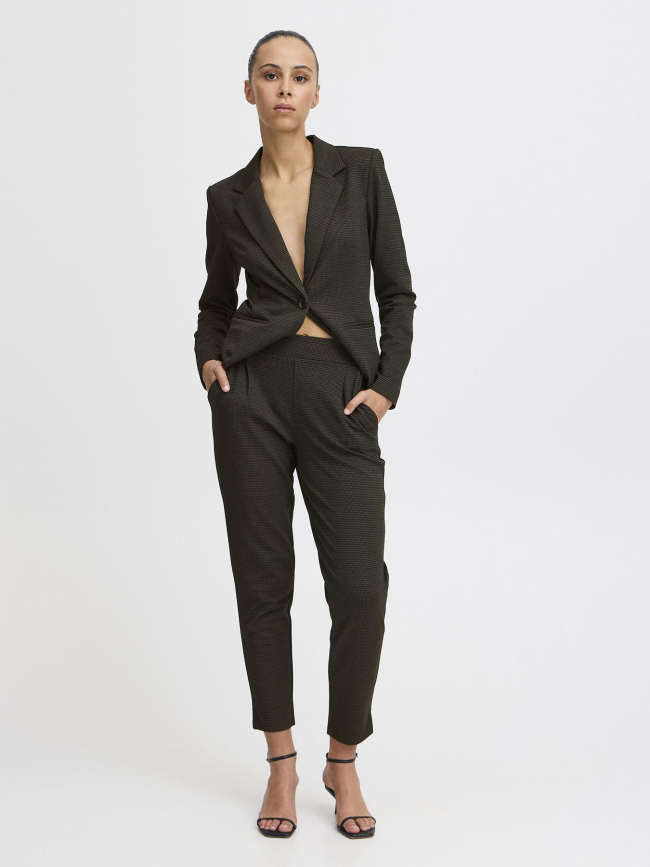 Pantalon ihmanse marron femme - Ichi