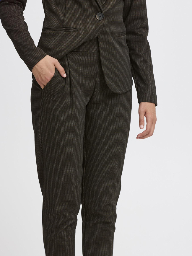 Pantalon ihmanse marron femme - Ichi