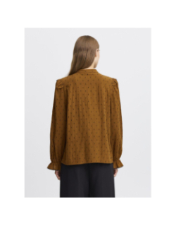 Chemise ihzady marron femme - Ichi
