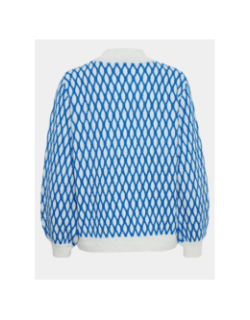 Pull kamara bleu blanc femme - Ichi