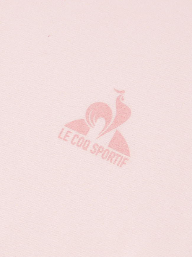 T-shirt monochrome n3 rose - Le Coq Sportif