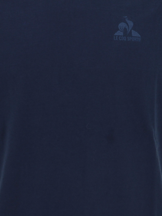 T-shirt uni light bleu marine homme - Le Coq Sportif