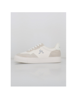 Baskets bi-matière ollie optical blanc homme - Le Coq Sportif