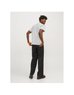 T-shirt sanchez uni gris homme - Jack & Jones