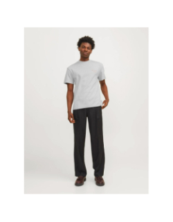 T-shirt sanchez uni gris homme - Jack & Jones