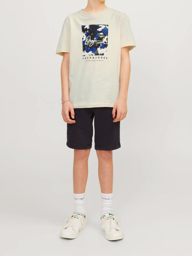 T-shirt aruba aop branding beige homme - Jack & Jones