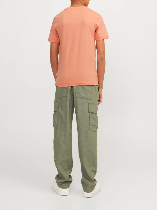 T-shirt aruba aop branding orange homme - Jack & Jones